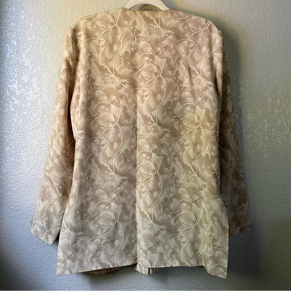 IB Diffusion Womens Vintage 100% Silk Floral Tunic 8 - Picture 8 of 9